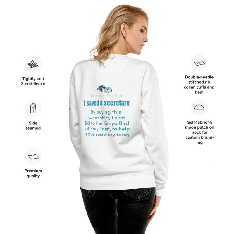 Unisex Premium Sweatshirt, save te hcranes - Image 11