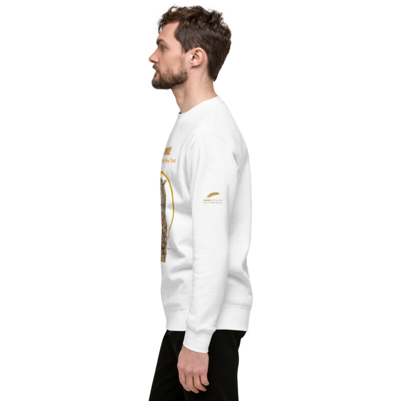 Unisex Premium Sweatshirt, save the owls - Image 20