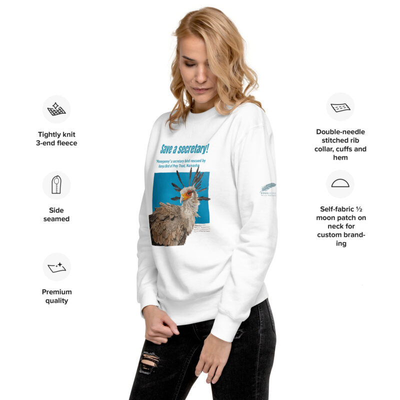 Unisex Premium Sweatshirt, save te hcranes - Image 10