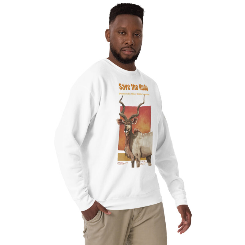 Unisex Premium Sweatshirt, save th ekudu - Image 19