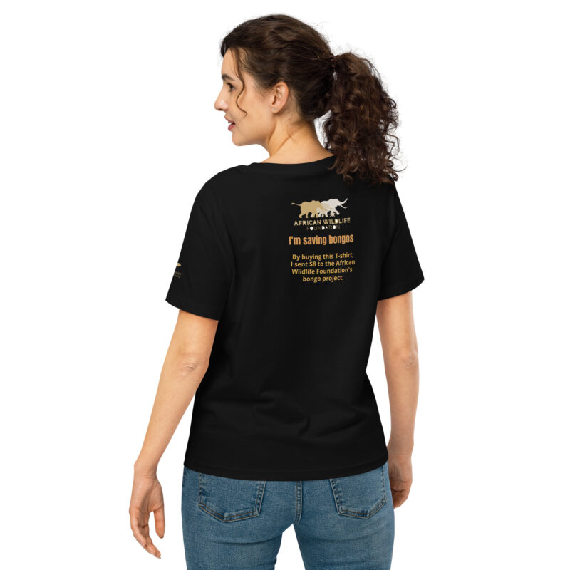 Women’s organic ribbed neck t-shirt - Image 2