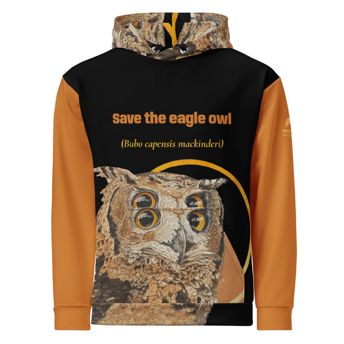 Unisex Hoodie, save the eagle owls - Image 9