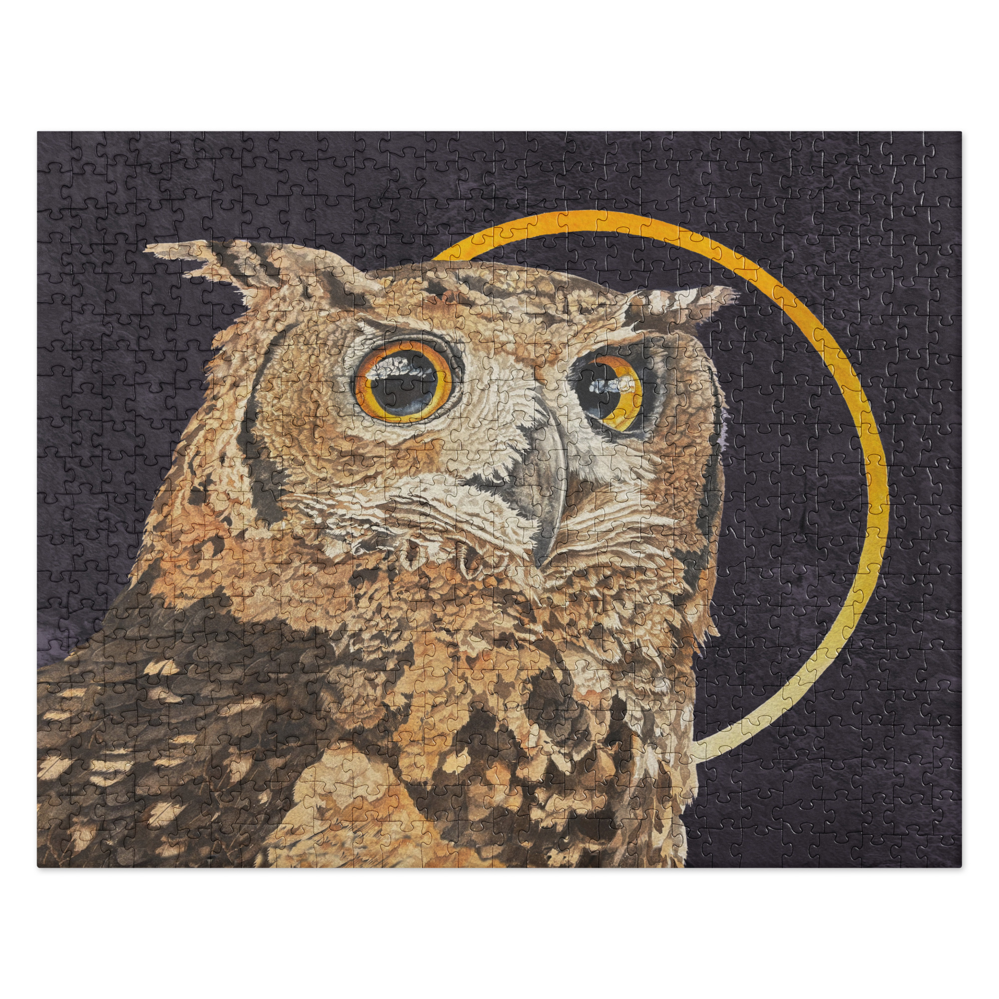 Jigsaw puzzle, Mackiner's eagle owl