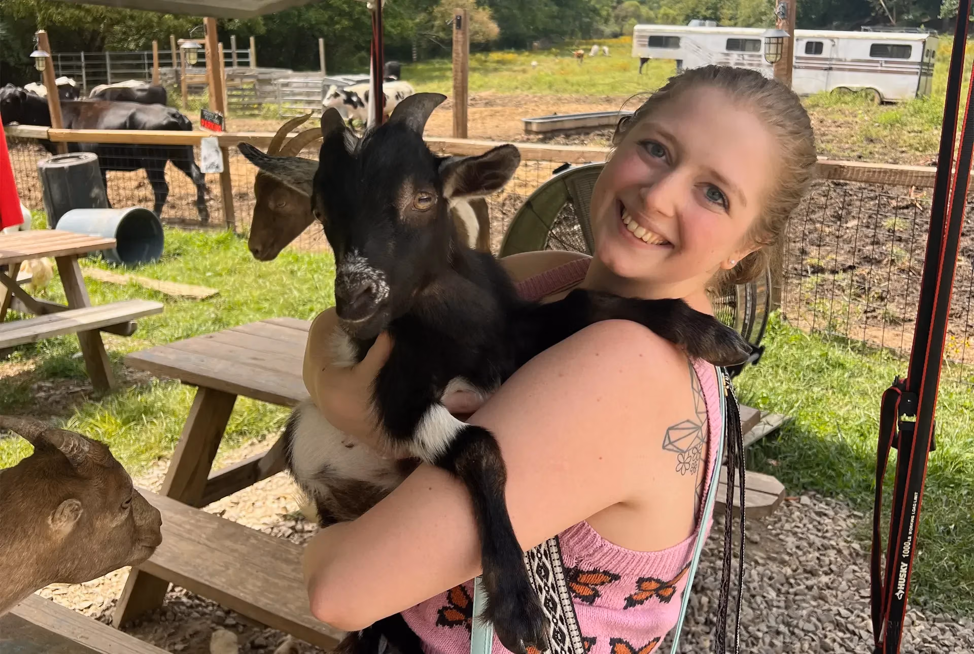 Nathalie and kid, Atlanta